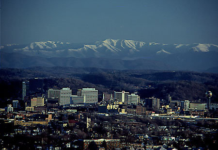 knoxville with snow