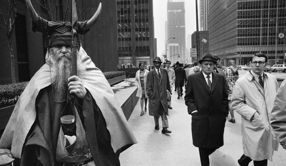 Moondog, the counter-culture musician in New York